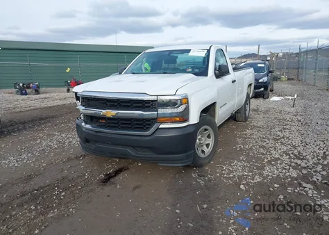 2017 Chevrolet Silverado 1500 Wt from USA, damaged, VIN 1GCNCNEH7HZ327561